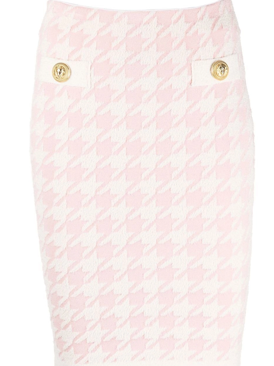 pattern houndstooth mini Versace Women skirt 0704